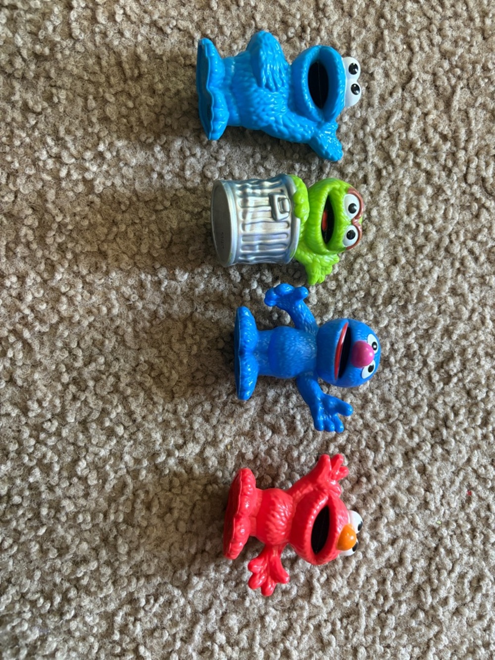 Lot of 4 Sesame Street Characters